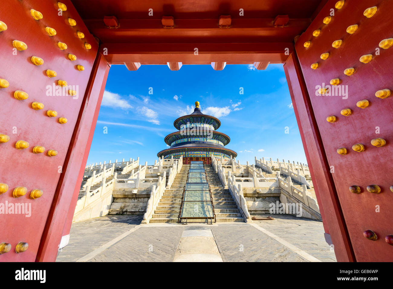 Himmelstempel in Peking, China. Stockfoto