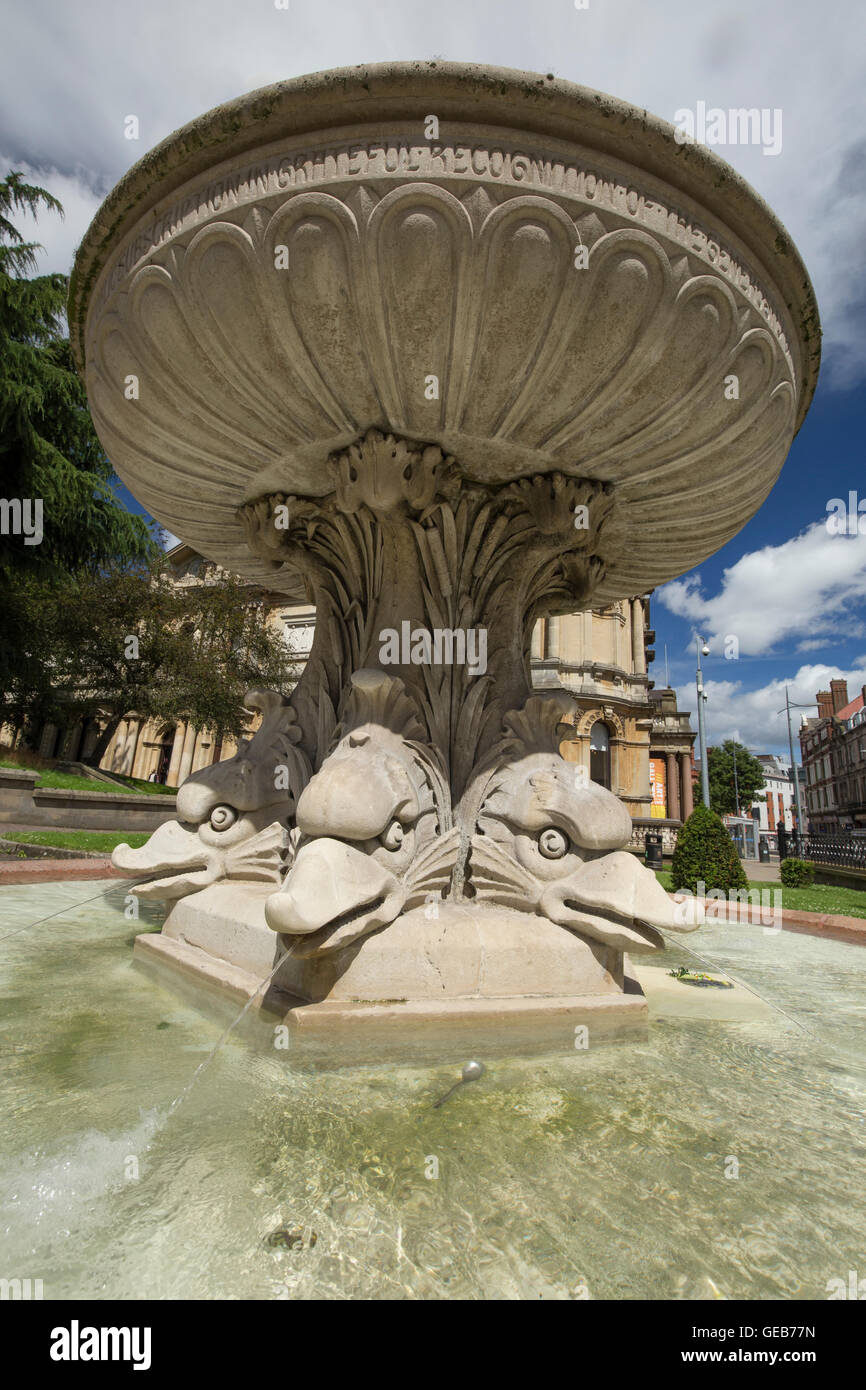 Horsman Brunnen In St. Peters Garten Wolverhampton West Midlands England UK Stockfoto