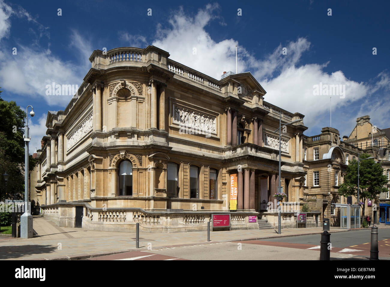 Wolverhampton-Kunstgalerie Wolverhampton West Midlands England UK Stockfoto