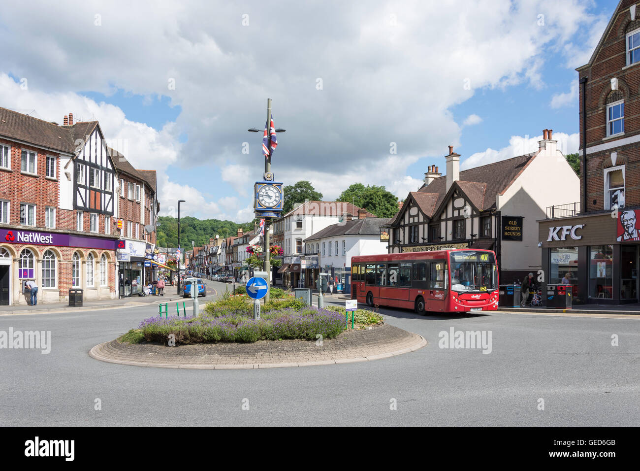 Square, Caterham, Surrey, England, Vereinigtes Königreich Stockfoto