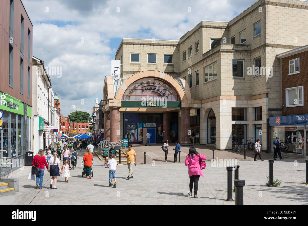 Eingang Zu Den Belfried Shopping Center Bahnhofstrasse Redhill