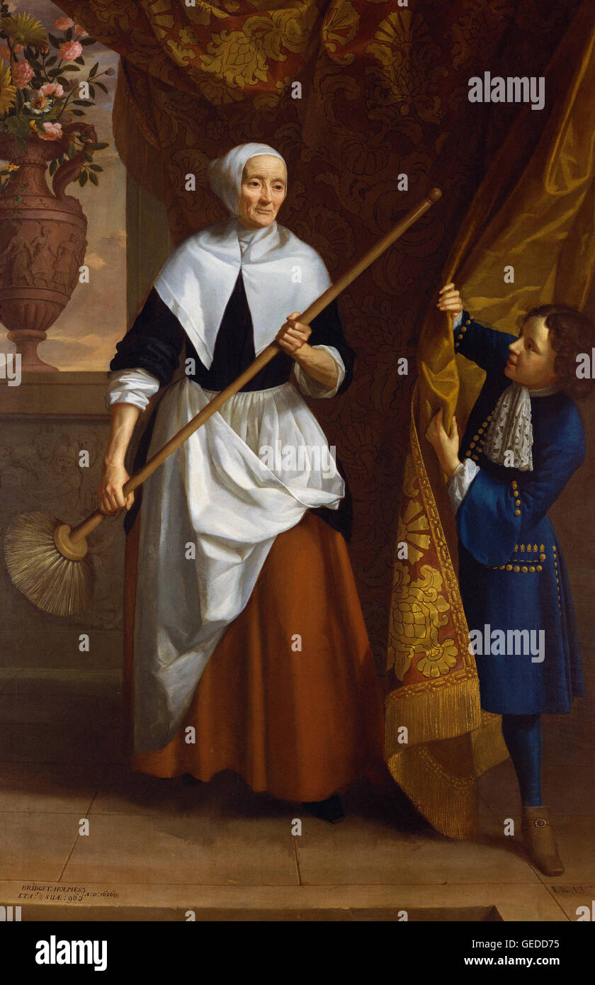 John Riley - Bridget Holmes (1591-1691) Stockfoto