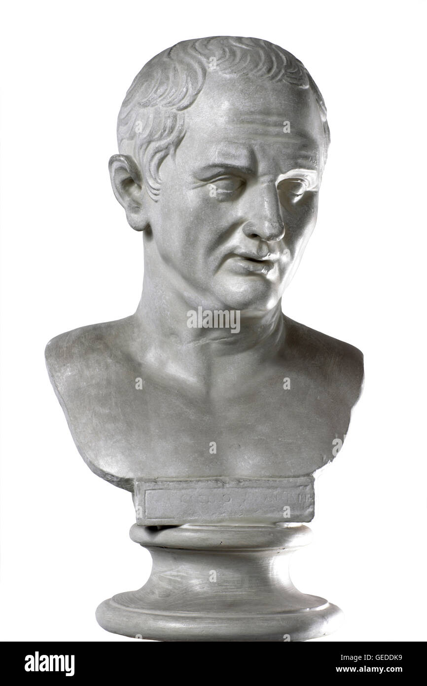 Marcus Tullius Cicero, Büste, 106-43 v. Chr. Stockfoto
