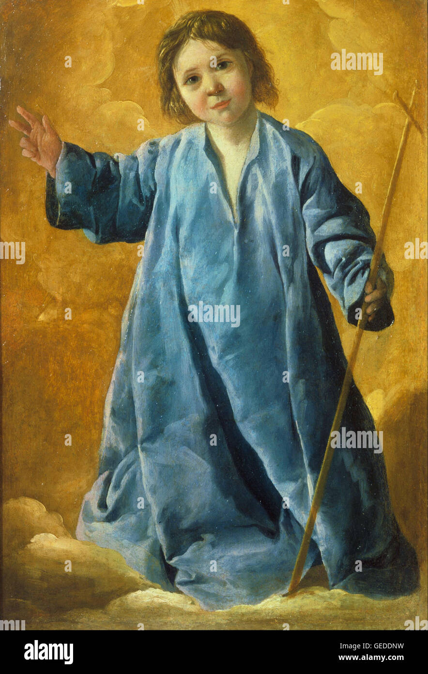 Francisco de Zurbaran - der Säugling Christus Stockfoto