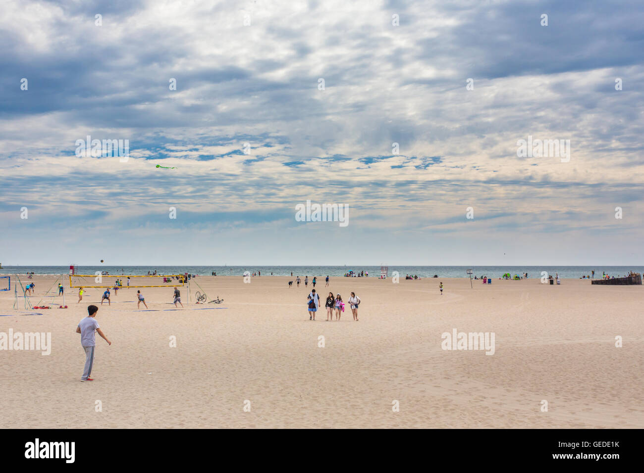 Woodbine Strand Toronto Stockfoto