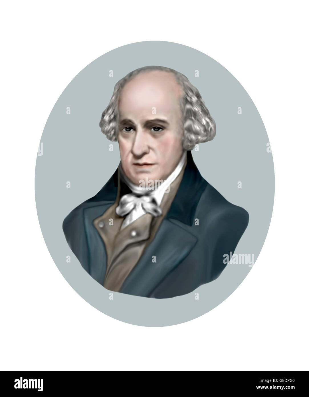 James Watt, 1736-1819, Ingenieur, Erfinder Stockfoto