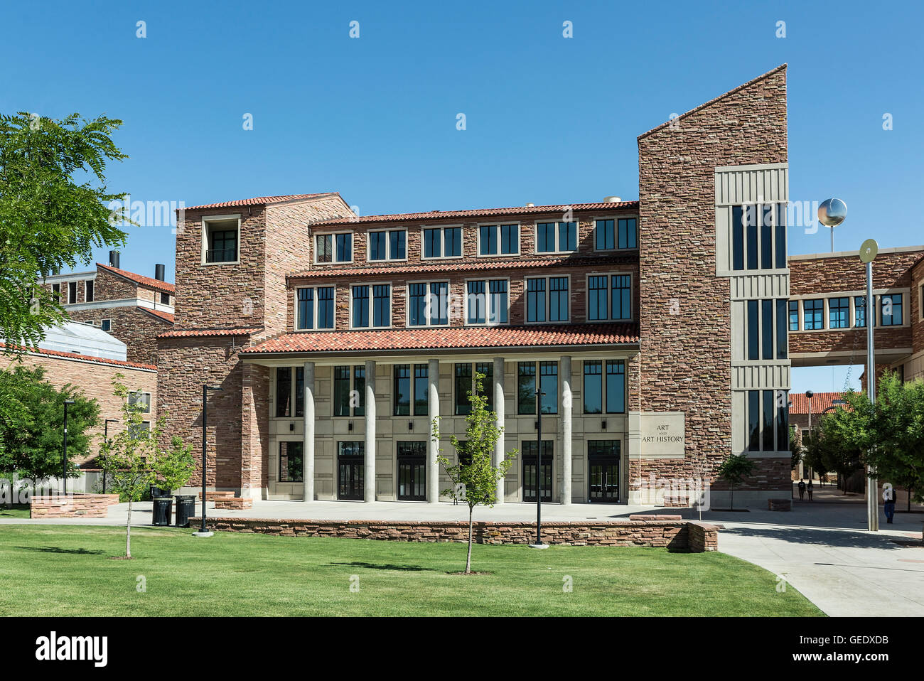 University of Colorado, Boulder, Colorado, USA. Stockfoto