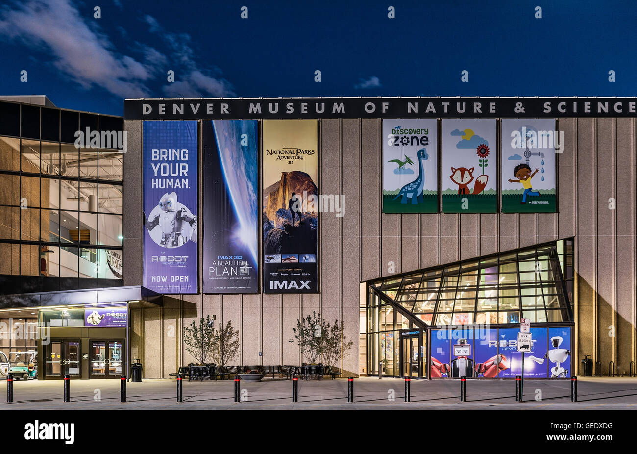Denver Museum of Nature and Science, Denver, Colorado, USA. Stockfoto