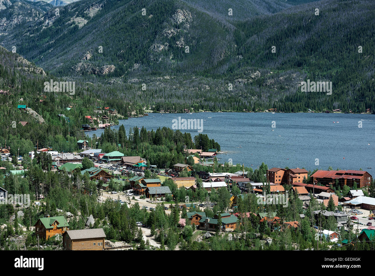 Grand Lake, Colorado, USA Stockfoto