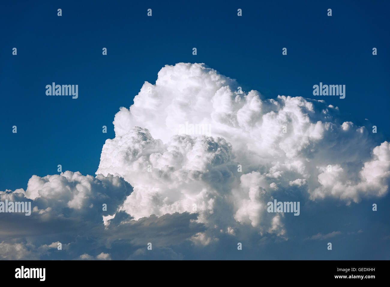 Wolkenbildung. Stockfoto