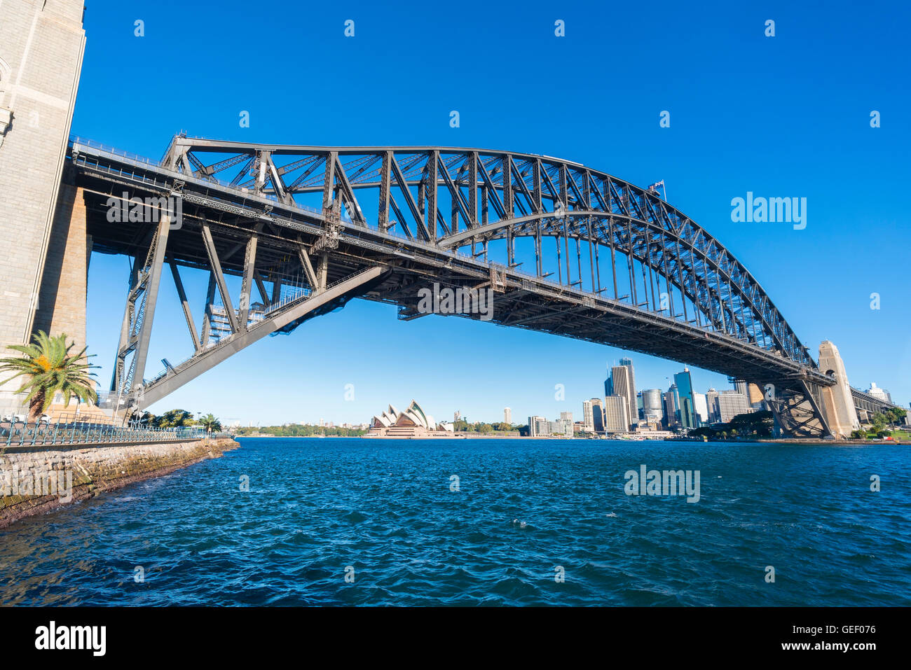Sydney CBD tagsüber Stockfoto