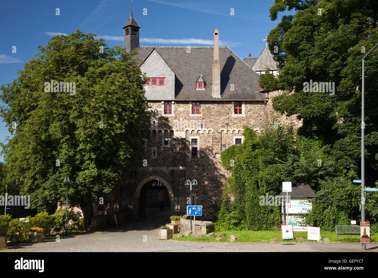 Burg, Solingen Stockfoto