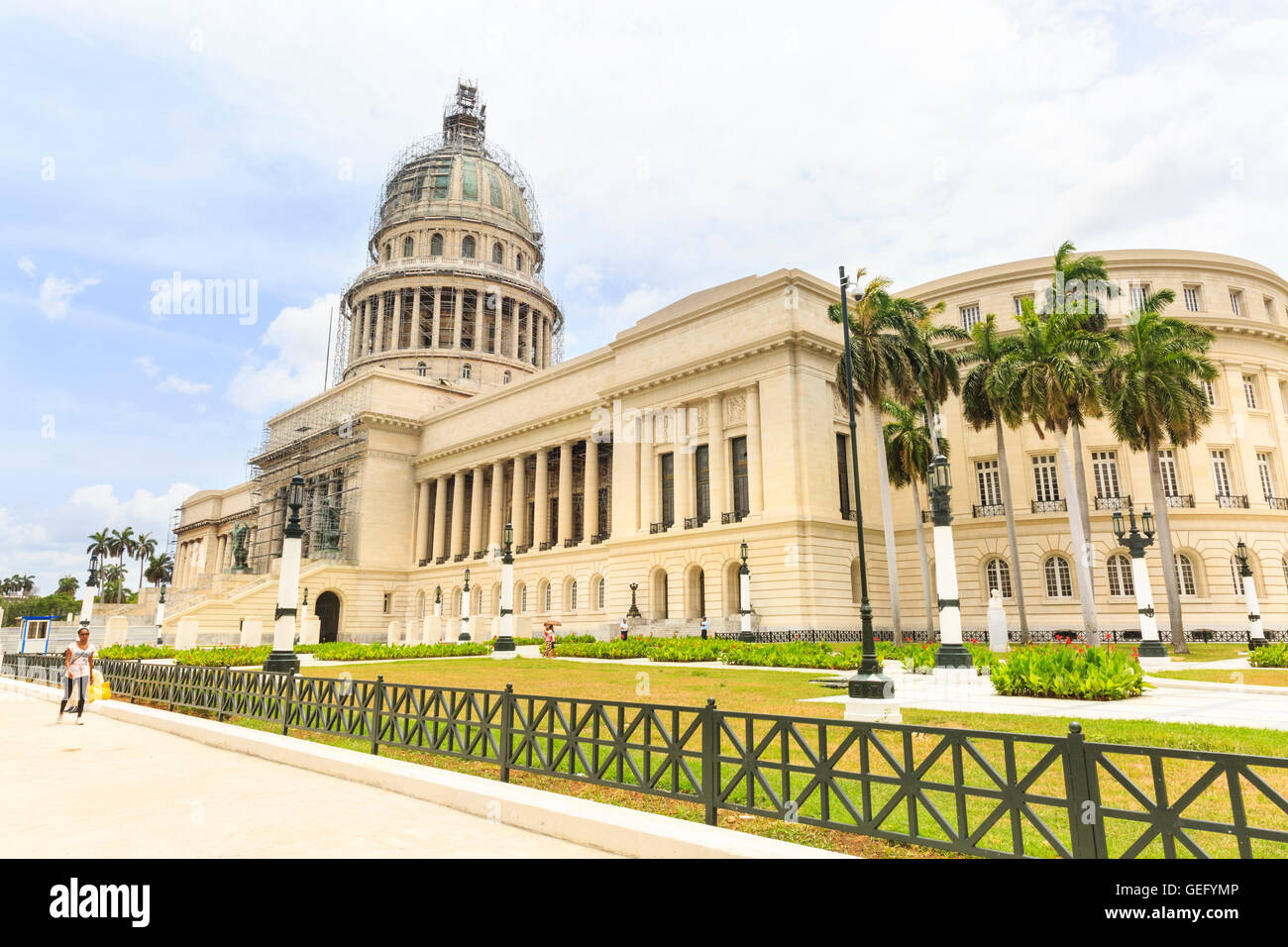 El Capitolio, das National Capitol Building, Havanna, Kuba Stockfoto
