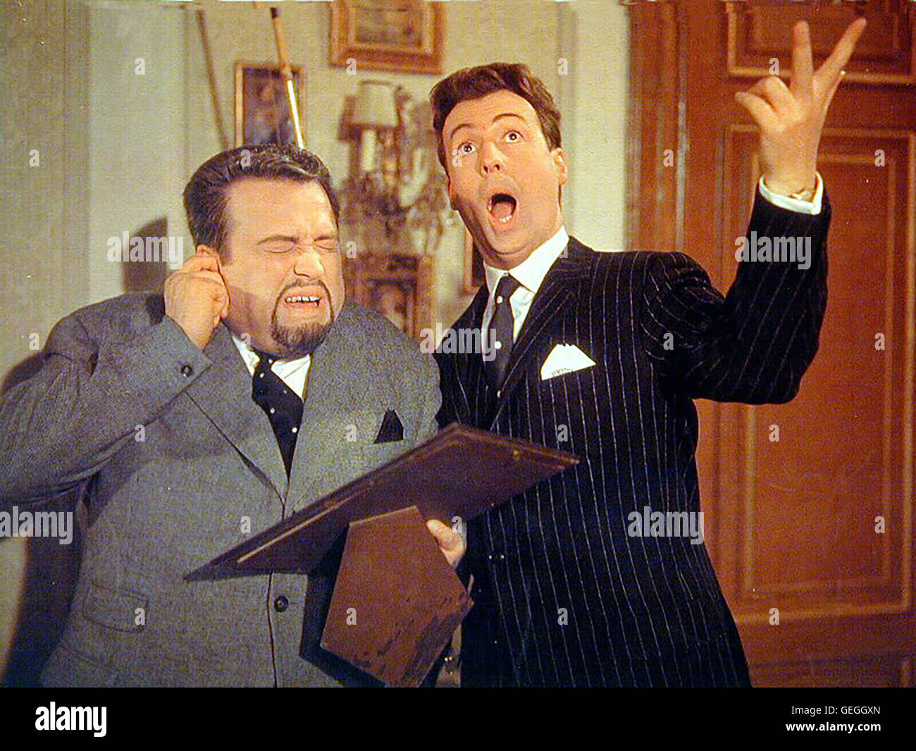 Rolf Olsen, Peter Alexander *** lokalen Caption *** 1961, 1960er