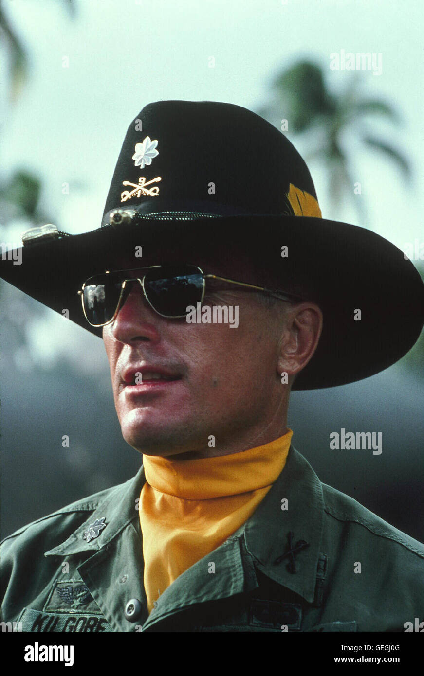 Robert Duvall Colonel Kilgore (Robert Duvall) *** lokalen Caption *** 2001, Apocalypse Now Redux, Apocalypse Now Redux Stockfoto