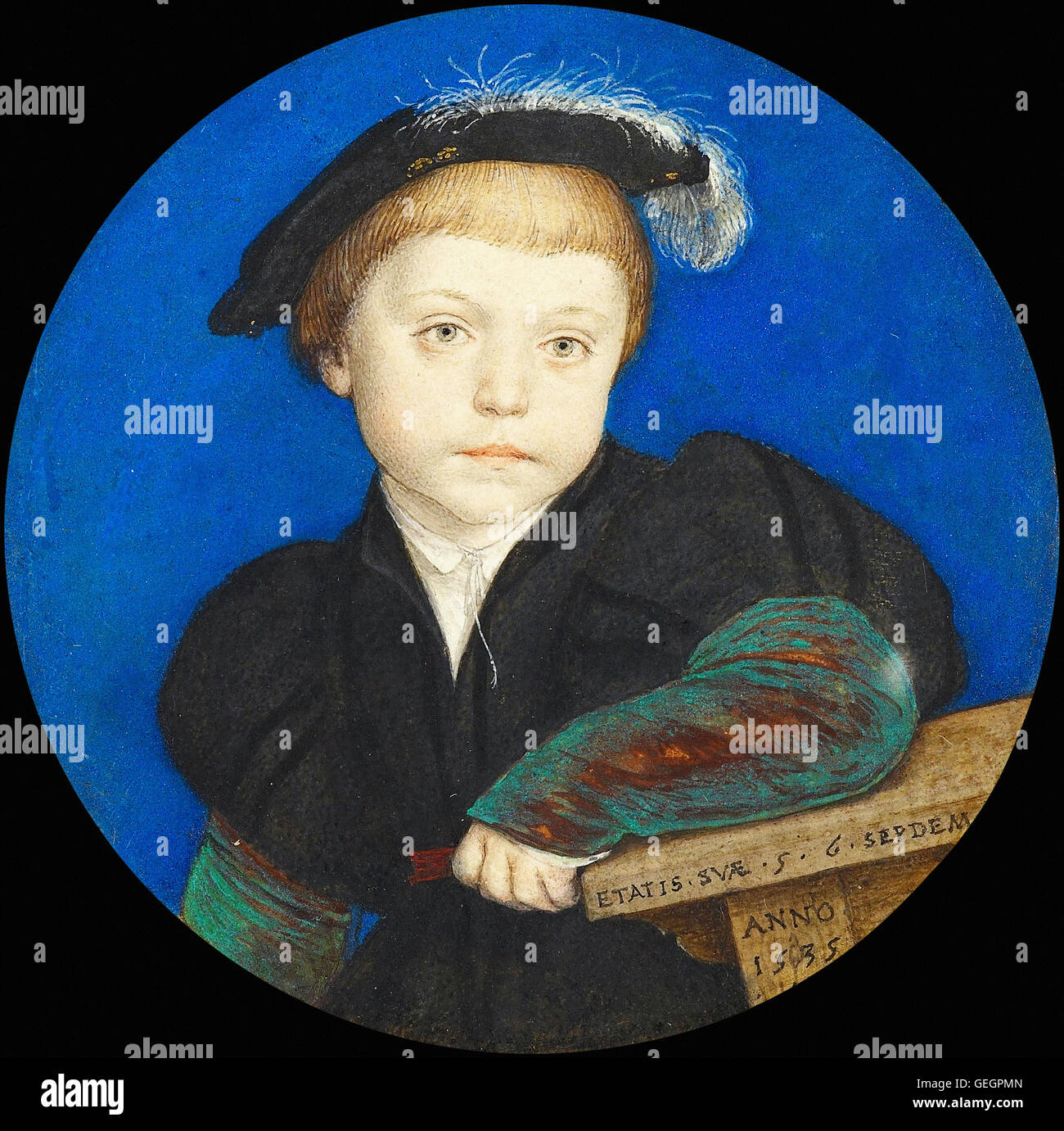 Hans Holbein der jüngere - Henry Brandon, 2. Duke of Suffolk (1535-51) Stockfoto