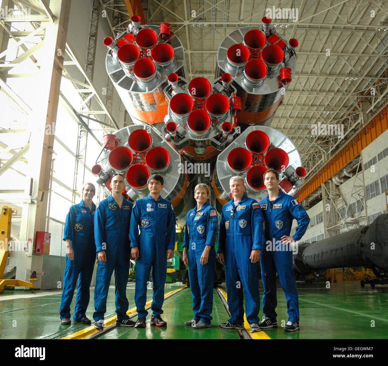 Expedition 48 Prelaunch 07020004 Stockfoto