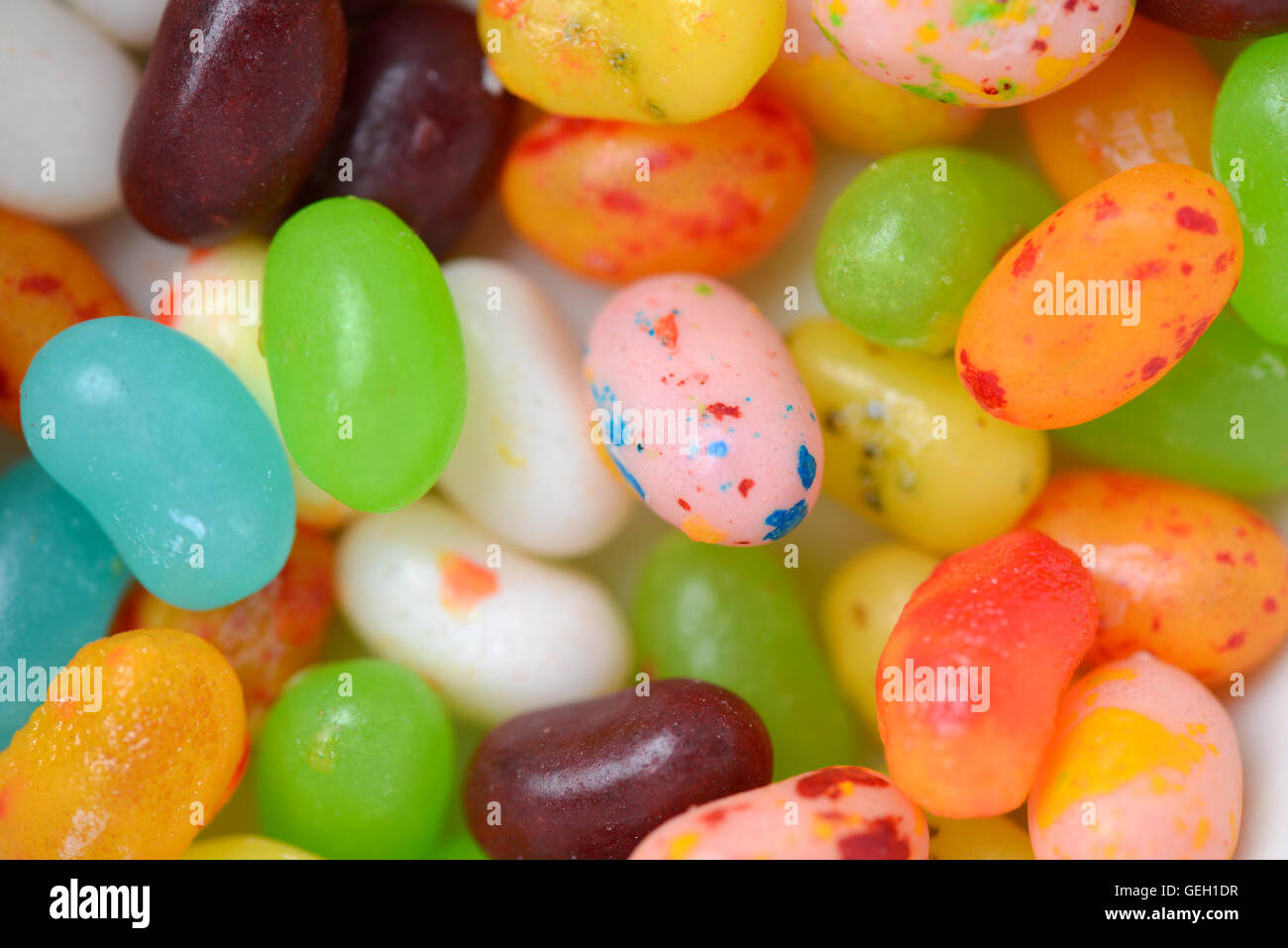 bunten Süßigkeiten Hintergrund Stockfoto