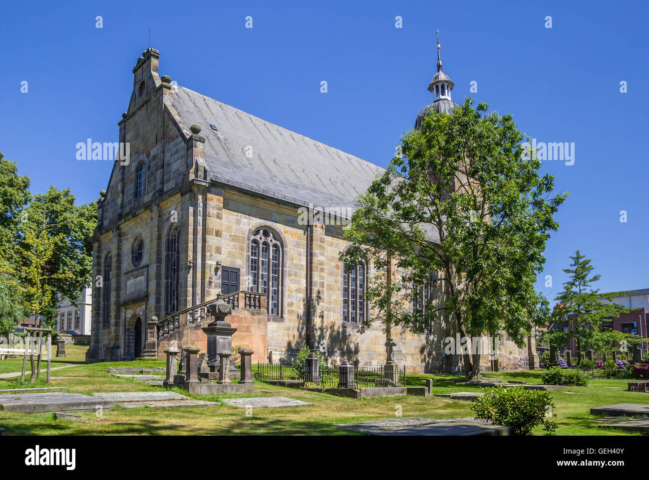 Reformierte evangelische Kirche von Bad Bentheim, Deutschland Stockfoto