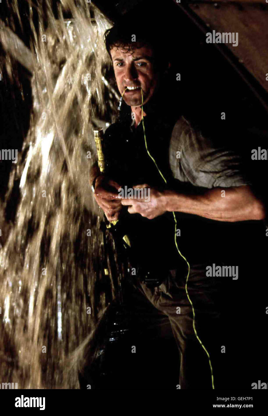 Kit Latura (Sylvester Stallone) *** lokalen Caption *** 1996, Daylight, Tageslicht Stockfoto
