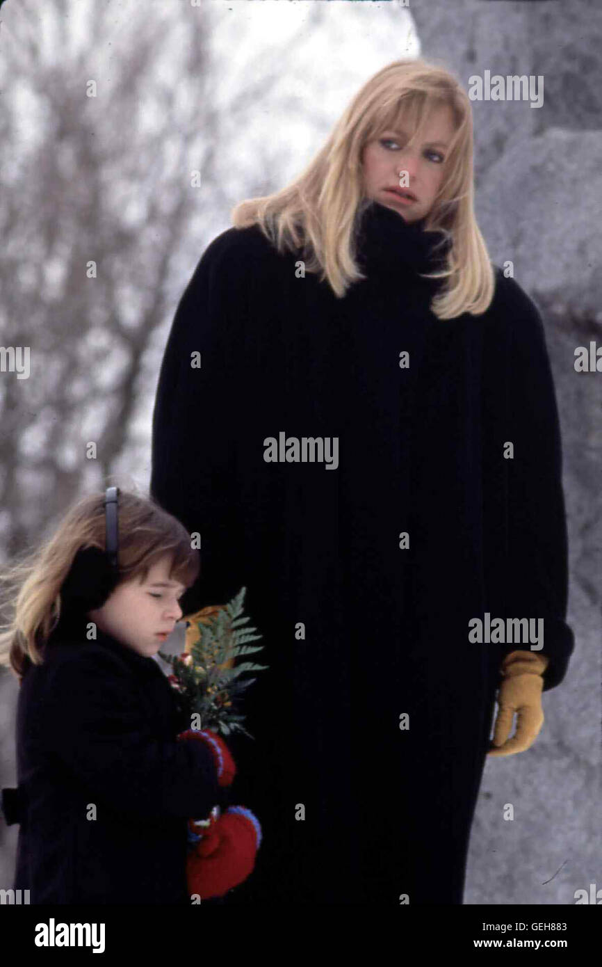 Ashley Peldon, Goldie Hawn Als Jack Bei Einem Autounfall Stirbt, Steht Adrienne (Goldie Hawn) Mit Ihrer Tochter Mary (Ashley Peldon) Alleine da. Lokalen Caption *** 1991, betrogen, Getaeuscht Stockfoto