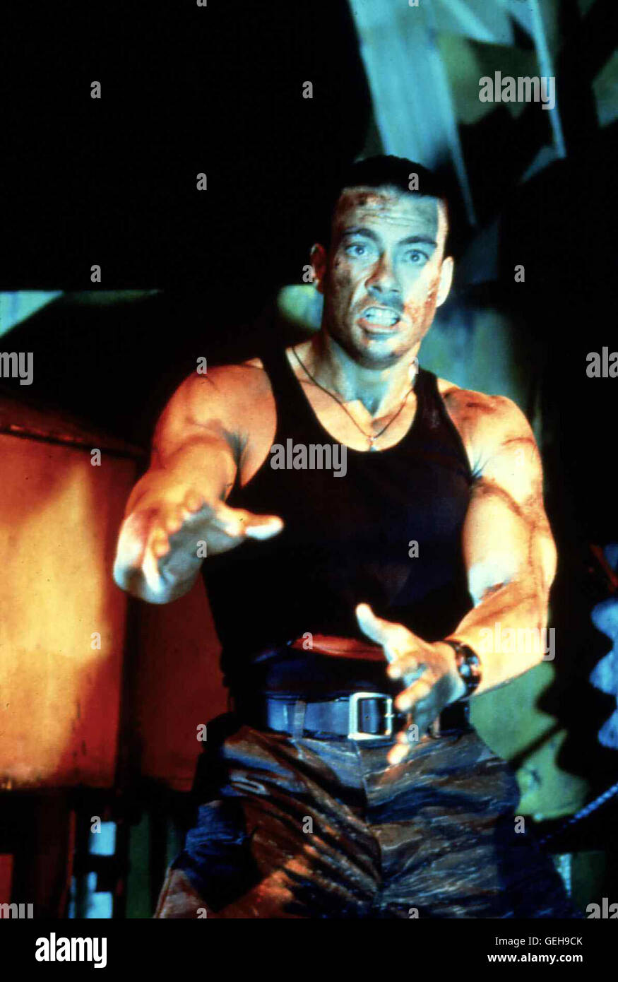 Jean-Claude Van Damme Als Chad (Jean-Claude Van Damme in Doppelrolle)  Erfaehrt, Dass er Einen Zwillingsbruder in Hong Kong hat, Reist er  grundierten. Gemeinsam Wollen Sie Den Tod Ihrer Eltern Raechen, sterben Vor