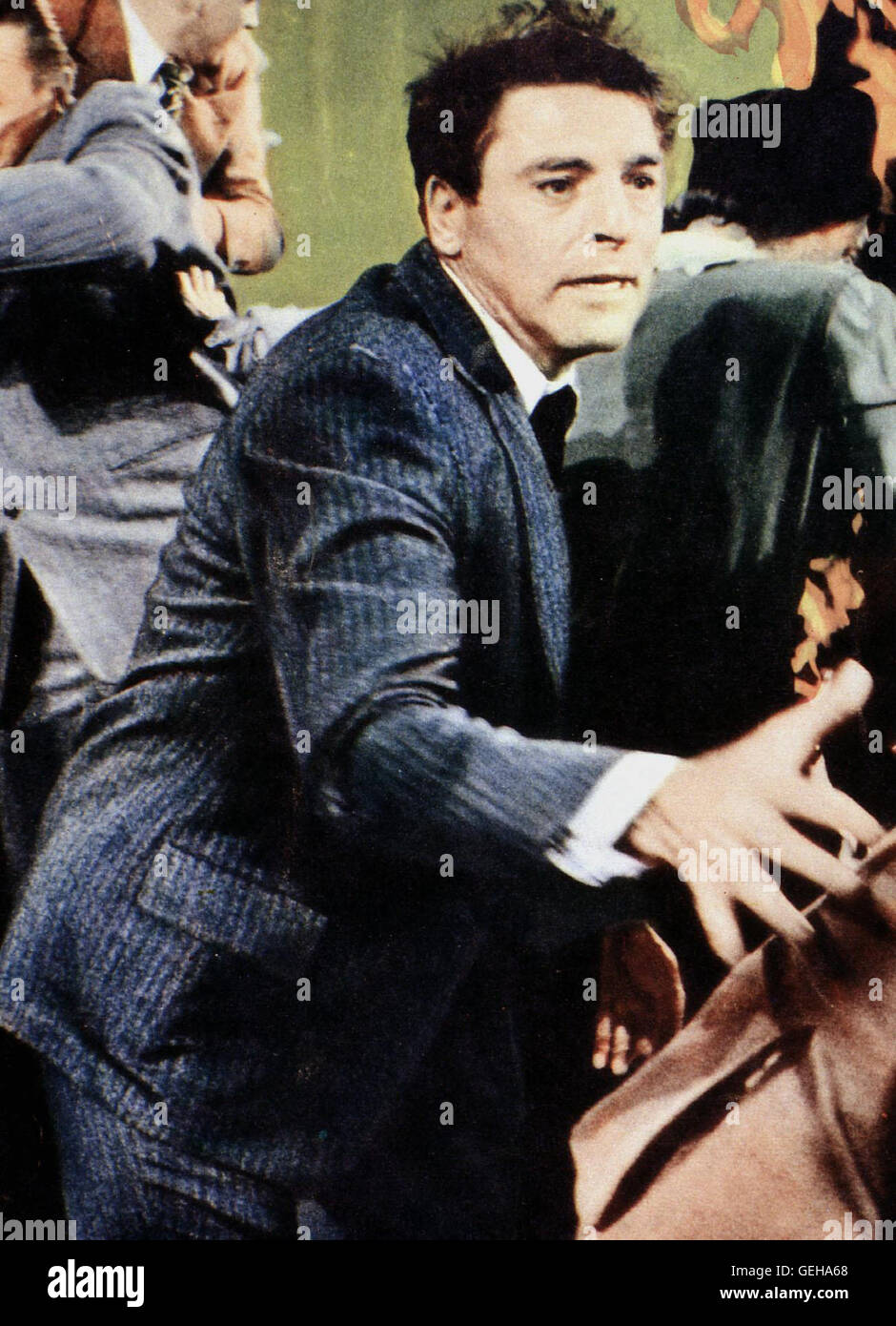 Burt Lancaster Als sterben Suenden der Vergangenheit Elmer Gantry (Burt Lancaster) Einholen, Geraten er Und Sharon in Grosse Gefahr. Lokalen Caption *** 1960, Elmer Gantry, Elmer Gantry: Gott Ist Im Geschaeft Stockfoto