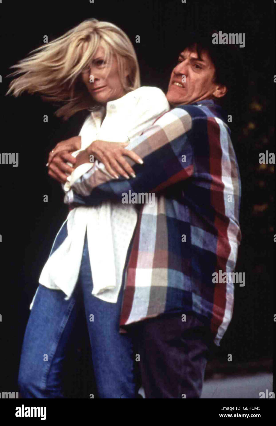 Stephen Macht, Joan van Ark Verzweifelt Versucht Harry McGill (Stephen Macht), seine Frau (Joan van Ark) Zur Vernunft Zu einrenken... *** lokalen Caption *** 1994, Kult-Rettung, Willenlos: Eine Frau Unter Hypnose Stockfoto