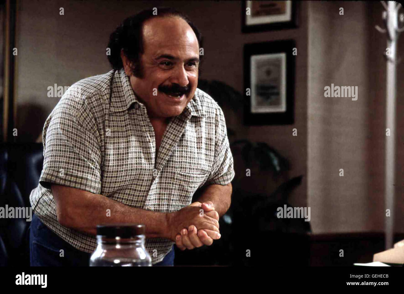Danny DeVito *** lokalen Caption *** 1999, Mann auf dem Mond, Der Mondmann Stockfoto
