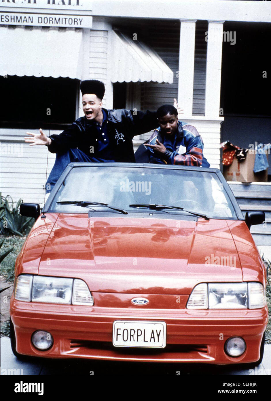 Christopher Reid, Christopher Martin Kid (Christopher Reid, l) Und spielen (Christopher Martin) Haben Eine Idee.  Lokalen Caption *** 1991, House-Party Ii-House-Party 2 Stockfoto