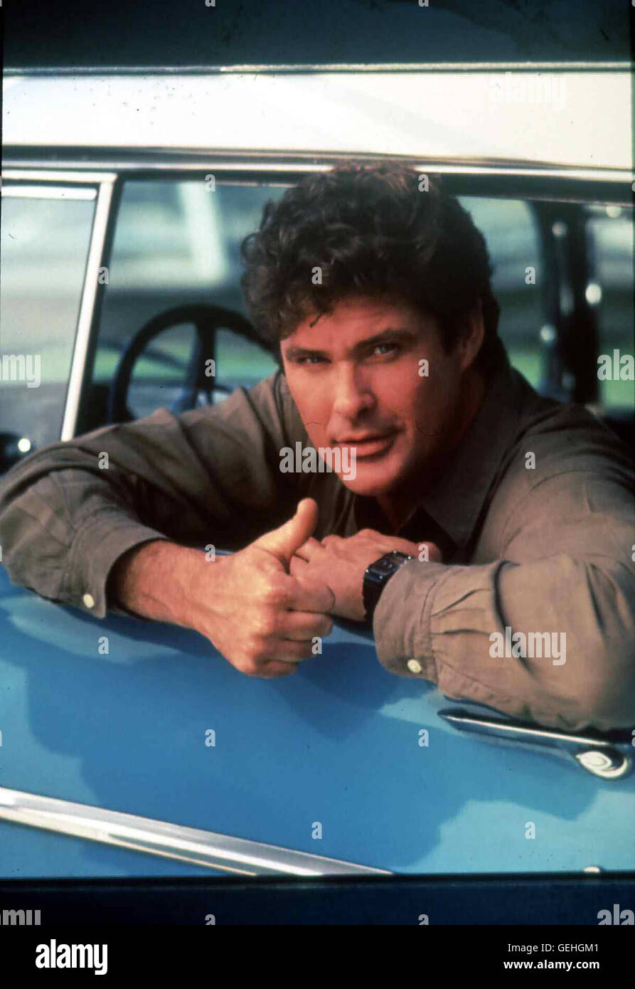 Michael Knight (David Hasselhoff) *** lokalen Caption *** 1991, Knight Rider 2000, Knight Rider 2000 Stockfoto