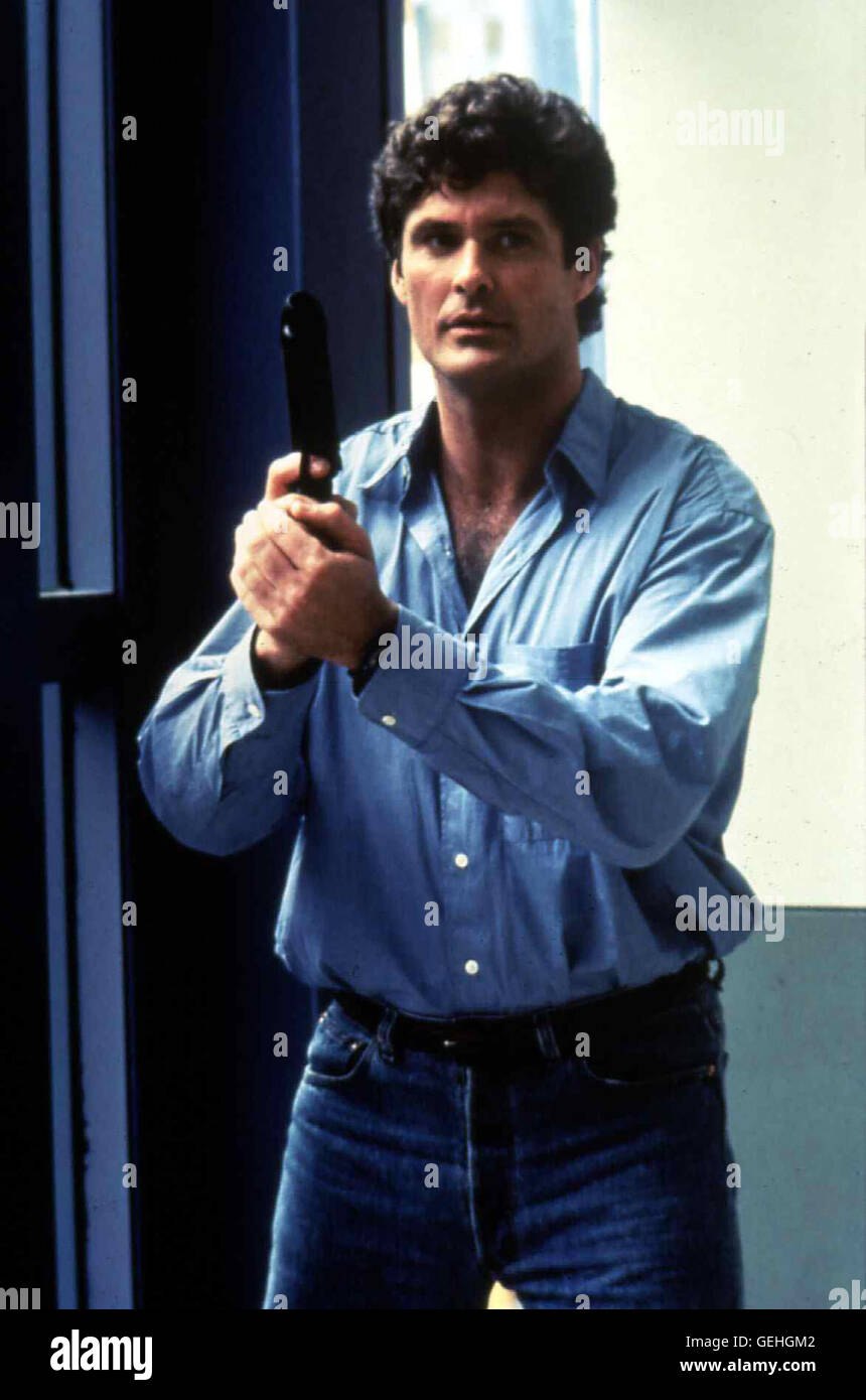 Michael Knight (David Hasselhoff) *** lokalen Caption *** 1991, Knight