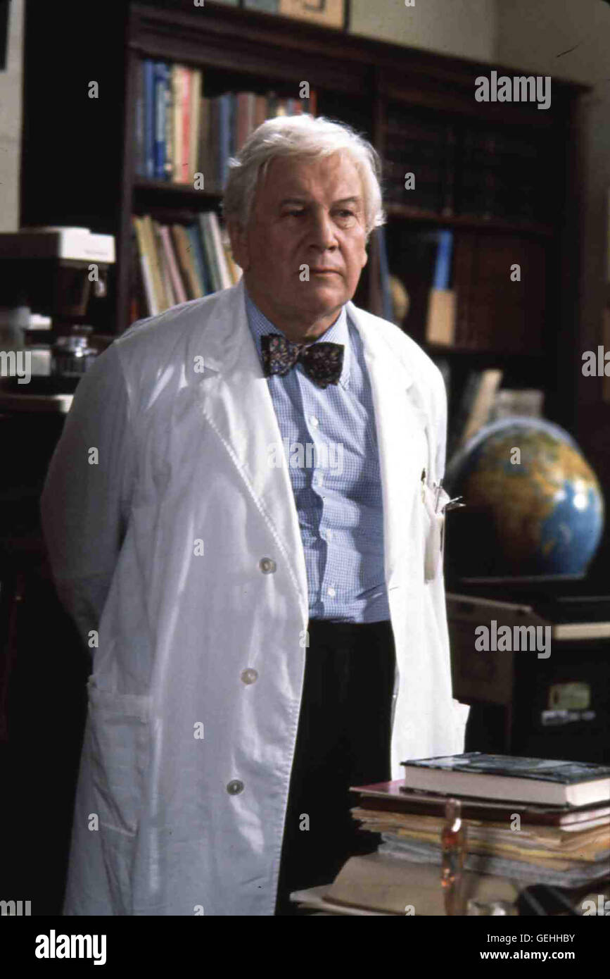 Dr. Gus Nikolais (Peter Ustinov) *** lokalen Caption *** 1992 Lorenzos Öl Lorenzos Oel Stockfoto