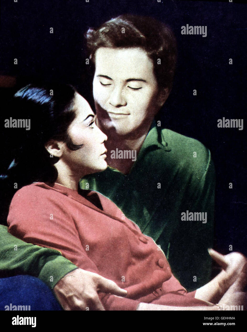 Pat Boone, Nancy Kwan Dort Verliebt Eddie (Pat Boone) Sich Ausgerechnet in Tessa (Nancy Kwan), sterben die Tochter des Zirkusdirektors, Dem Das Ueberhaupt Nicht gefällt.     Lokalen Caption *** 1962, Hauptattraktion, der, Die Naechte Mit Nancy Stockfoto