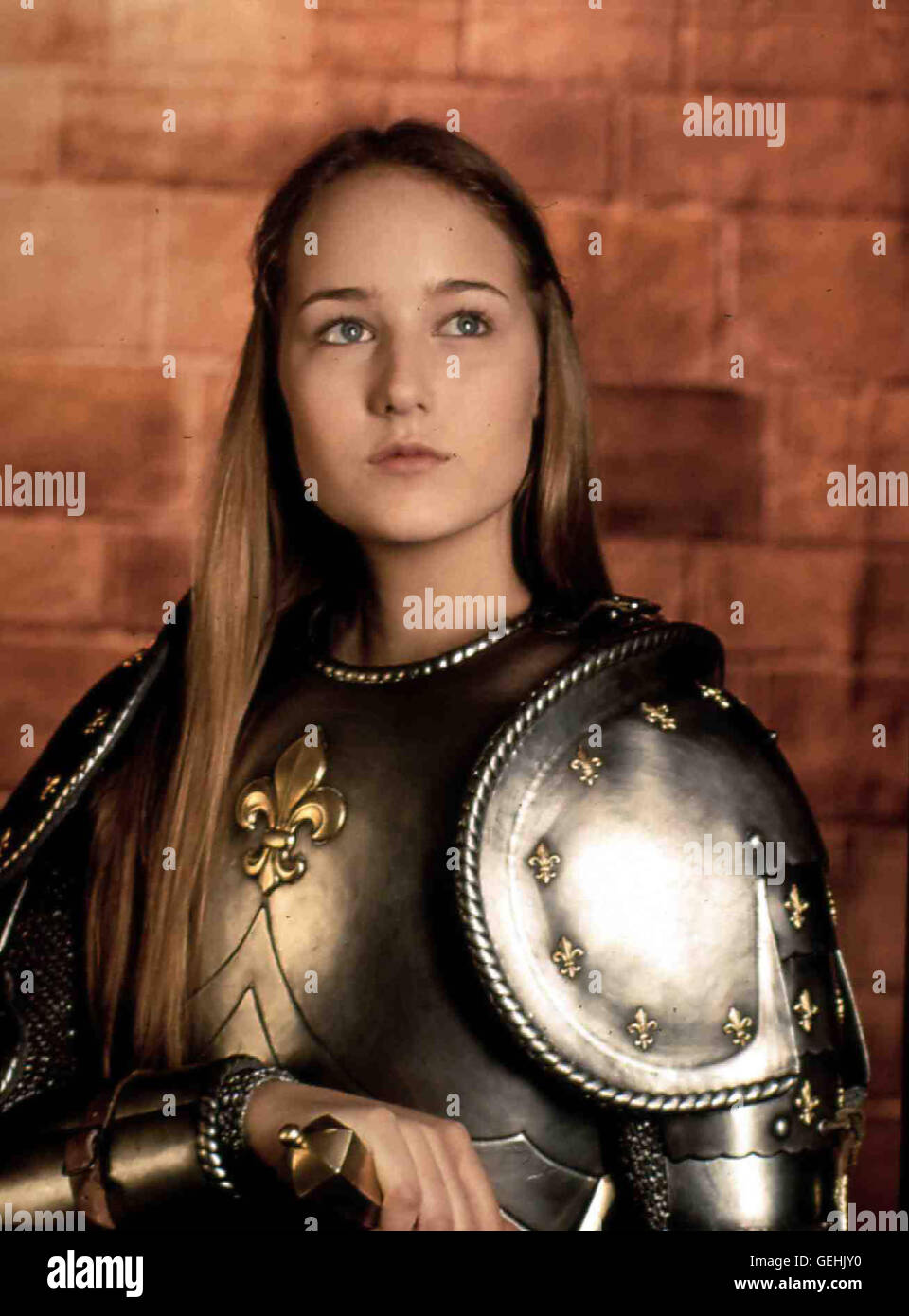 Leelee Sobieski In Den Weitern Kämpfen Hut Jeanne (Leelee Sobieski) Weniger Erfolg Und Stösst Auf Den Wachsenden Widerstand Einer Friedenspartei bin Hofe Karls. Lokalen Caption *** 1999, Jeanne d ' Arc Ii., Jeanne D'arc - sterben Frau Des Jahrtausends, Teil 2 Stockfoto