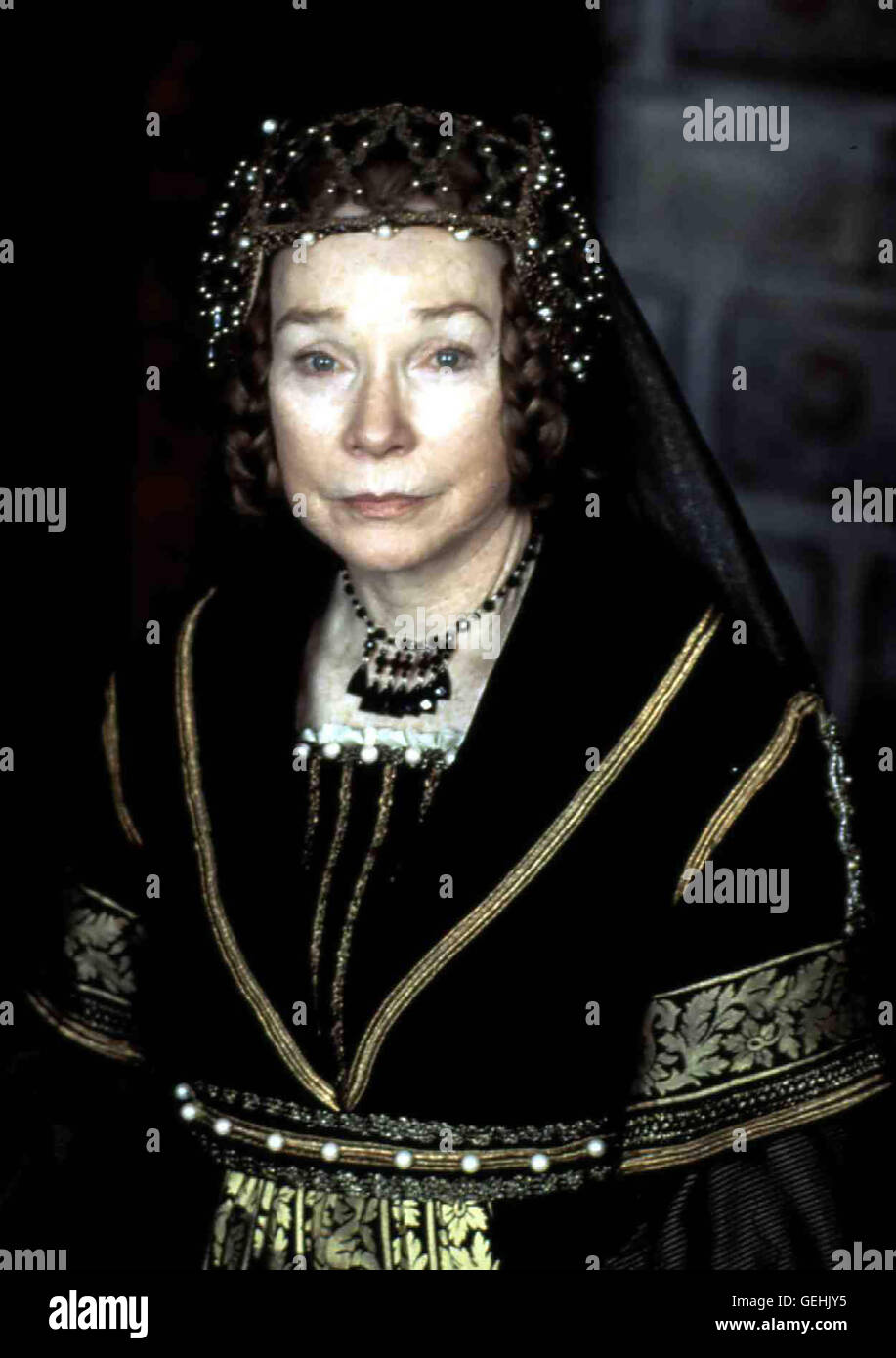 Shirley MacLaine Madame de Beaurevoir (Shirley Maclaine) *** lokalen Caption *** 1999, Johanna Ii., Jeanne D'arc - Die Frau Des Jahrtausends, Teil 2 Stockfoto