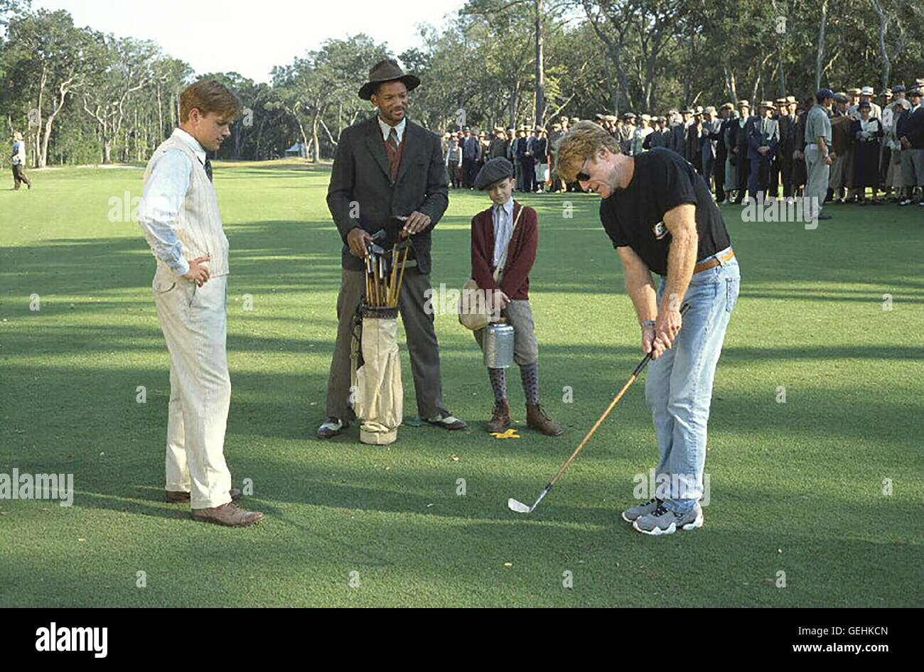 Matt Damon, Will Smith, J. Michael Moncrief, Robert Redford *** lokalen Caption *** 2000, Legend