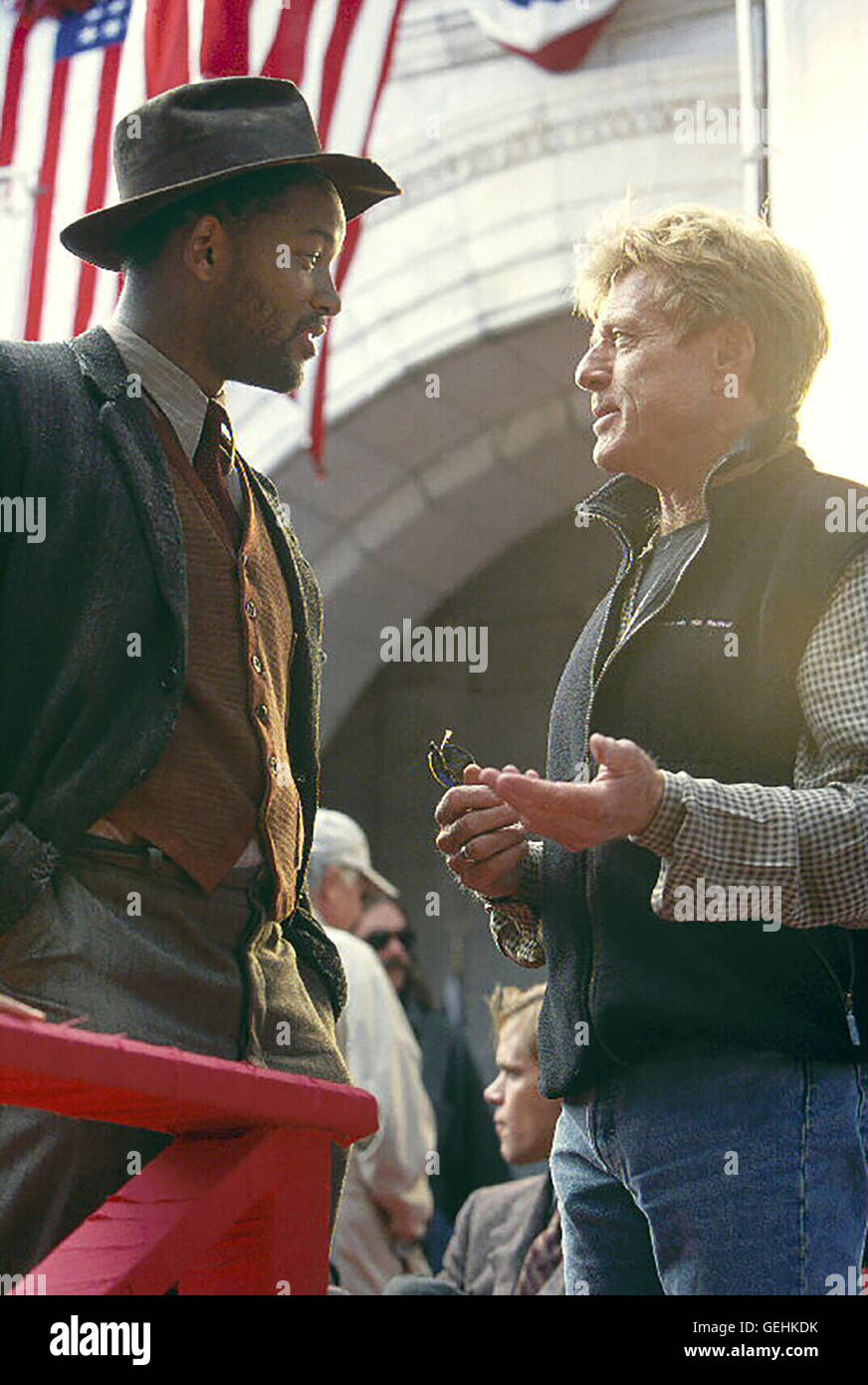 Will Smith, Robert Redford *** lokalen Caption *** 2000, Legend Of Bagger Vance, Die Legende Von
