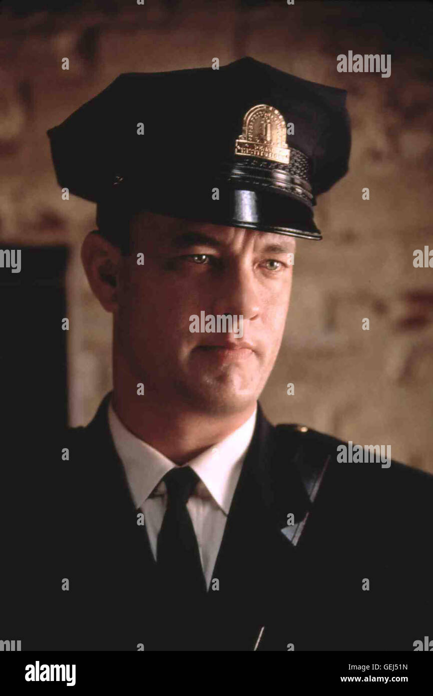 Paul Edgecomb (Tom Hanks) *** lokalen Caption *** 1999, Green Mile, die, die Green Mile Stockfoto