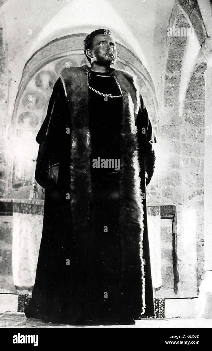 Othello (Orson Welles) *** lokalen Caption *** 1952, 1950er Jahre, Film, Literaturverfilmung, Othello, literarische Verfilmung, Orson Welles Othello Stockfoto