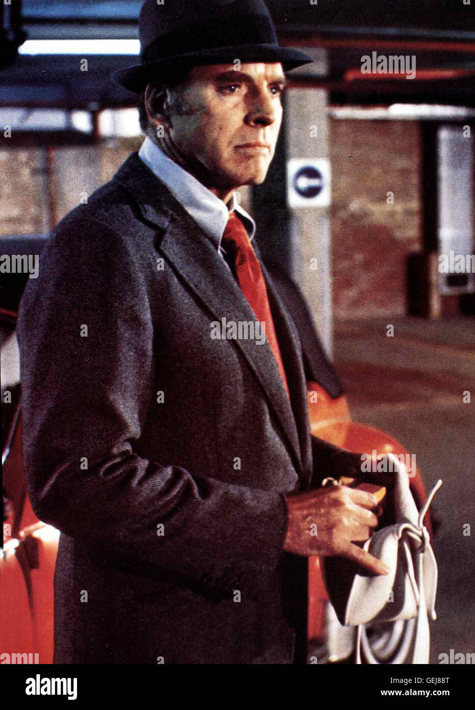 Burt Lancaster Der Junge Killer Laurier Hut Beim Amerikanischen Geheimdienst Den Decknamen "Skorpion". Eines Tages Erhält er Vom CIA Höhle Auftrag, Seinen Langjaehrigen Kollegen Cross (Burt Lancaster) Zu Liquidieren. Lokalen Caption *** 1973, Skorpion, S Stockfoto