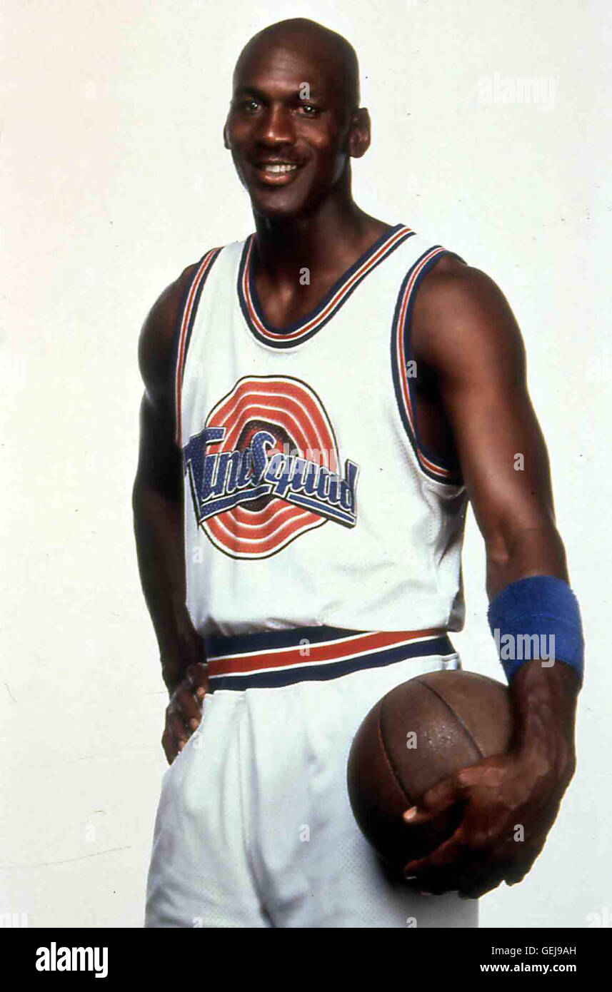 Michael Jordan *** lokalen Caption *** 1996, Space Jam, Space Jam Stockfoto