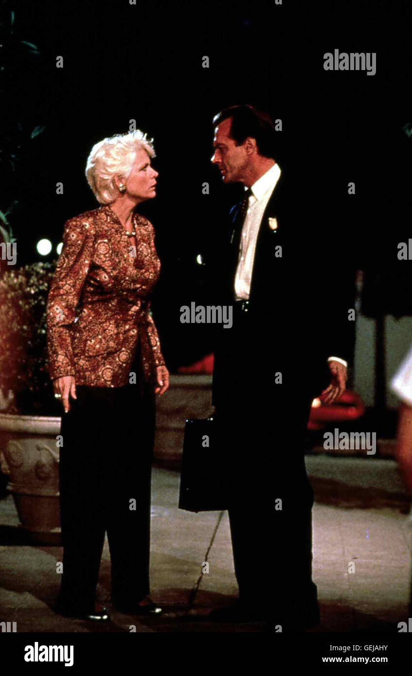 Betty Broderick (Meredith Baxter), Dan Broderick (Stephen Collins) *** lokalen Caption *** 1992, bis der Mord uns scheidet, Bis Das Ein Mord Uns Studio‐ Stockfoto