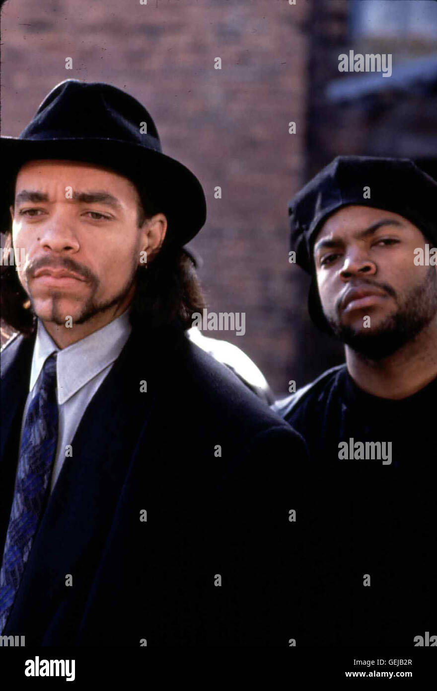 ICE T Ice Cube Schon kahl anfangs der Gangsterboss King James ICE T Und Seine Rechte Hand Savon Ice Cube Das Vorhaben der Feuerwehrmaenner. lokalen Caption 1993 Hausfriedensbruch Hausfriedensbruch Sto...