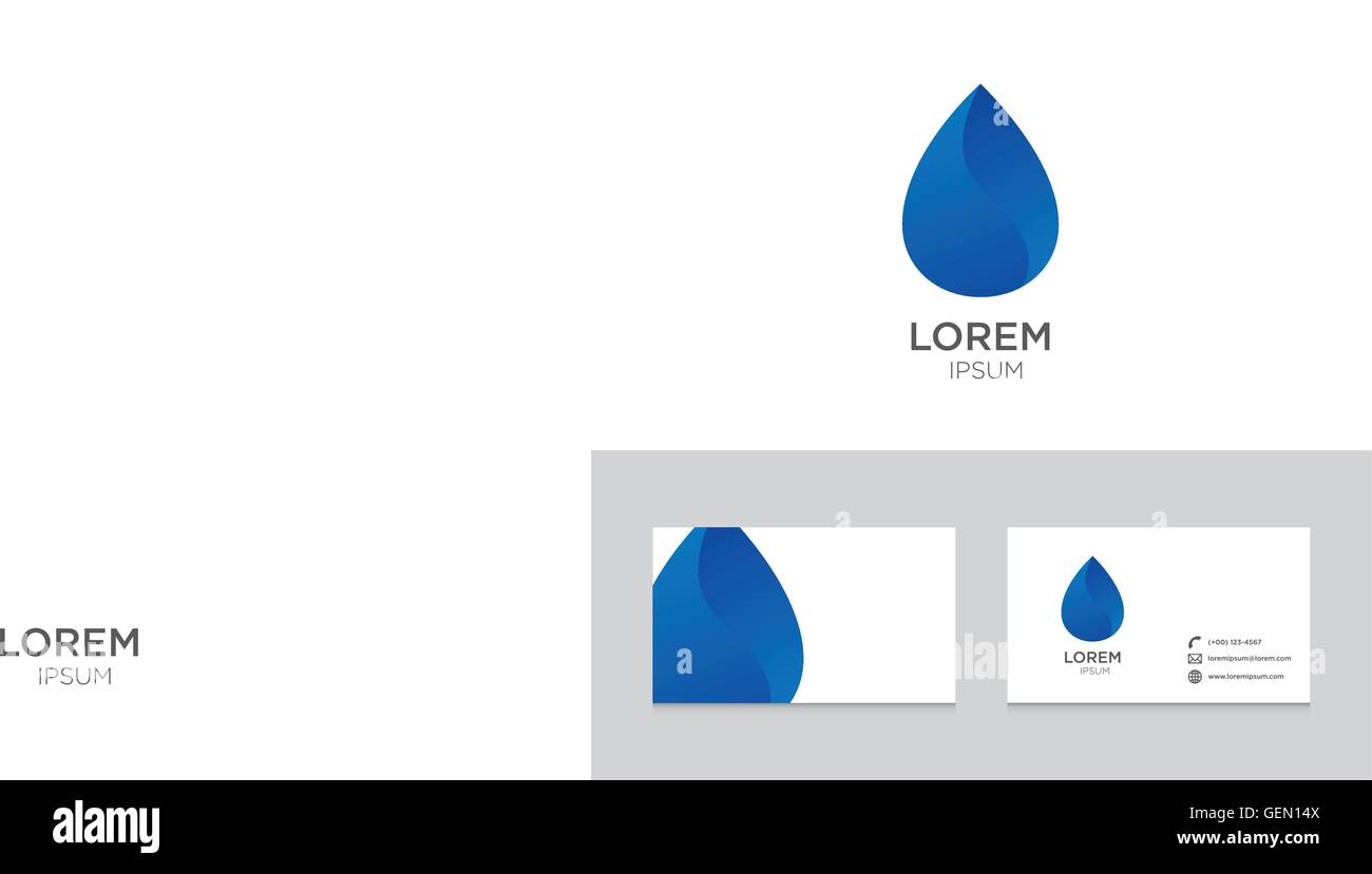 Logo-Symbol Design Elemente Visitenkarte Vorlage Vektor-illustration Stock Vektor