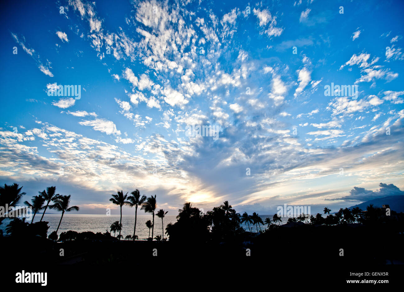 Wailea Beach Stockfoto