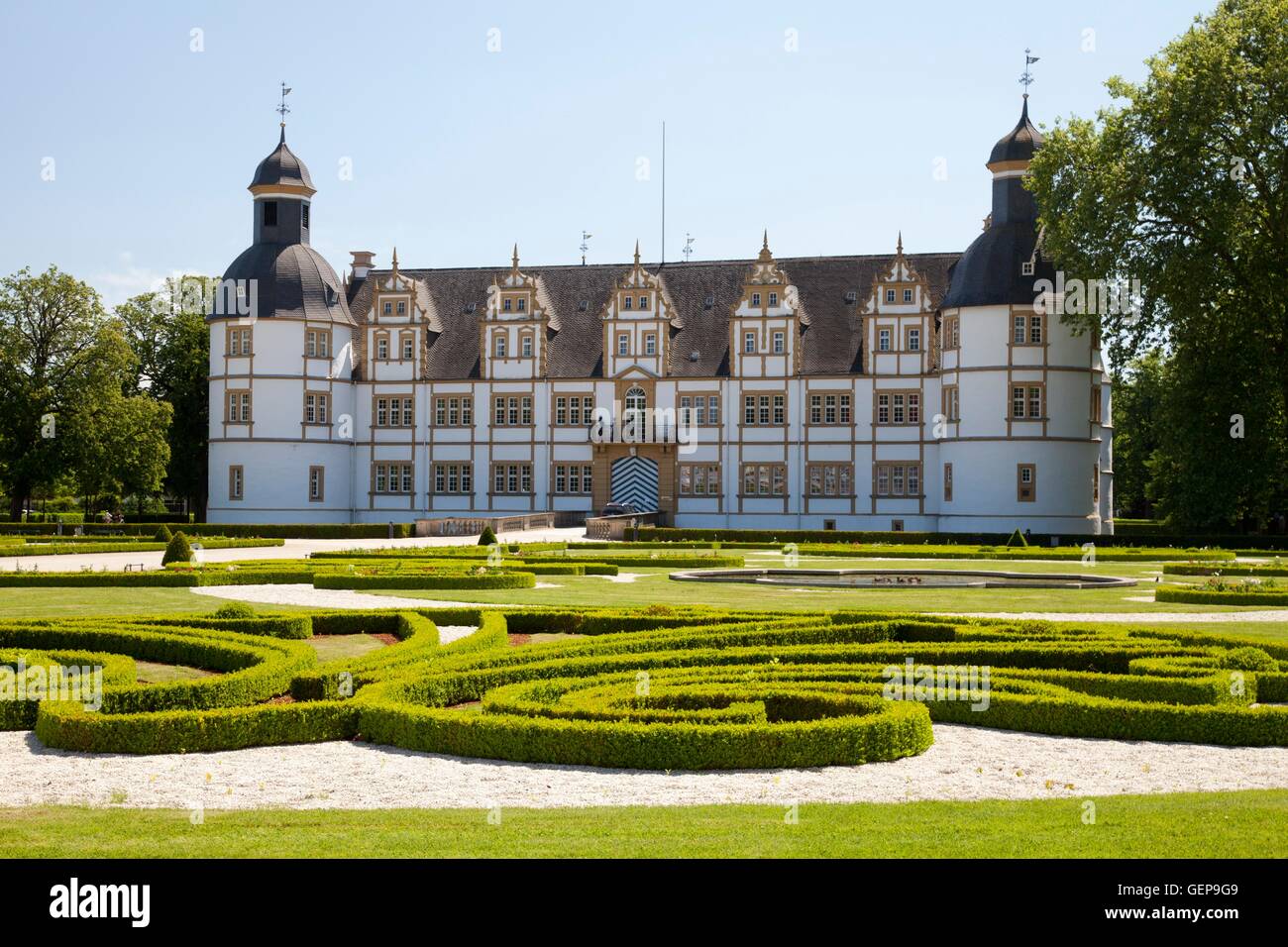 Schloss Neuhaus, Paderborn Stockfoto