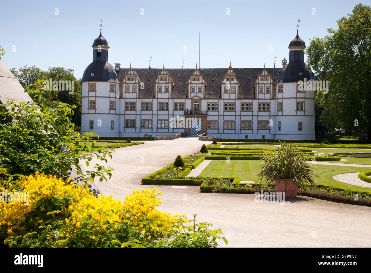 Schloss Neuhaus, Paderborn Stockfoto