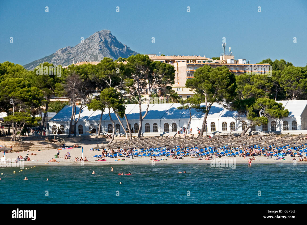 Peguera, Mallorca Stockfoto