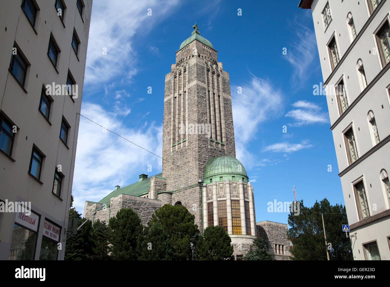 Die KallioKirche ist eine evangelische Kirche in Helsinki, Finnland